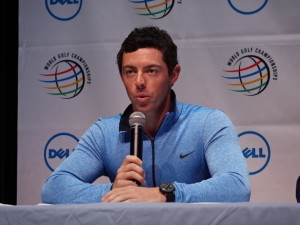Rory Mcllroy at Dell Match Play Draw