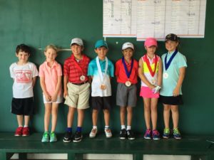Boy and Girls Under 8 at the Roy Kizer Golf Tournament - Photo: GolfATX
