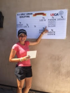 Sadie Engleman at 2016 U.S. Junior Am qualifier in Colorado