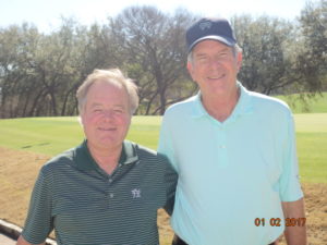 Dennis Kelly (left) with ACC Member Chuck Munson