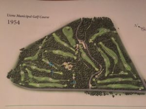 The proposed renovation would reroute the course according to its old layout. 